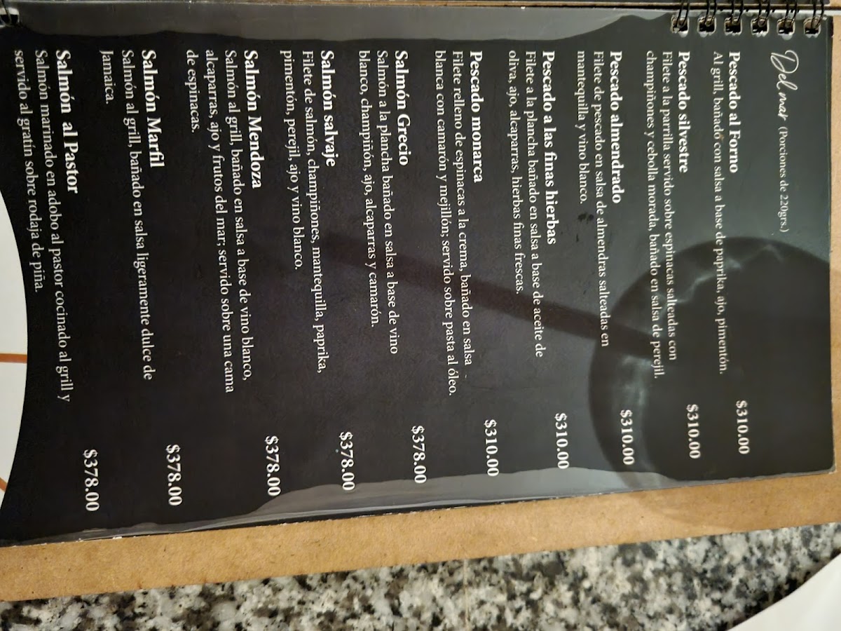 Santos Grill Centenario Menu - Image 5